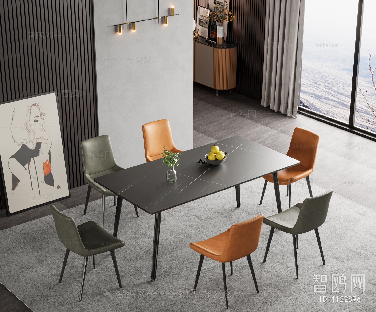 Modern Dining Table And Chairs