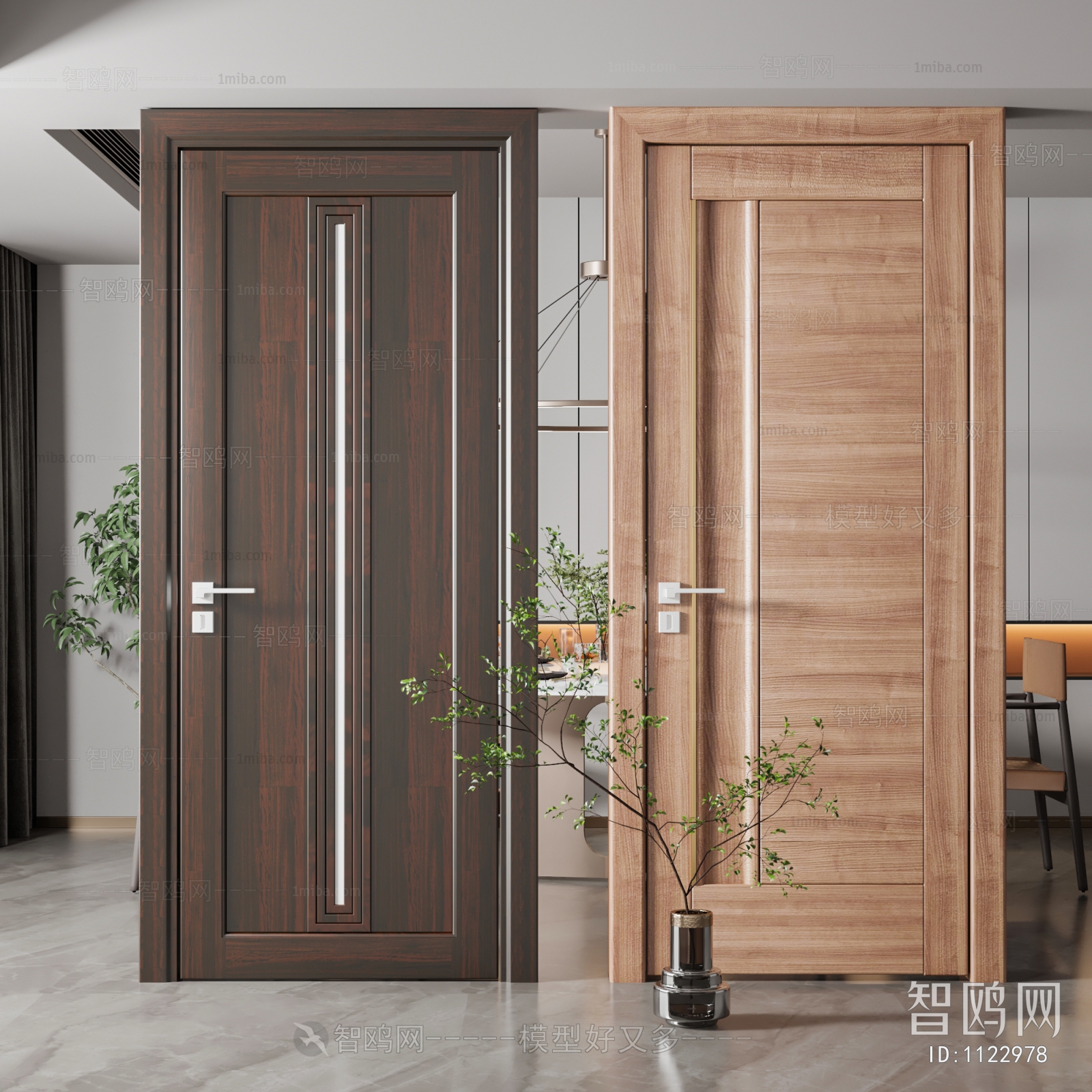 Modern Entrance Door