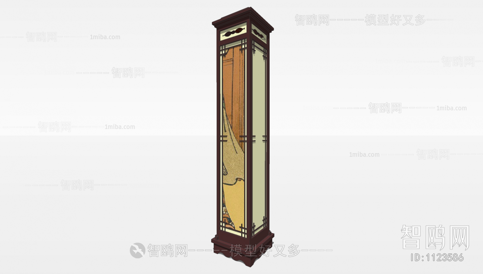 New Chinese Style Floor Lamp