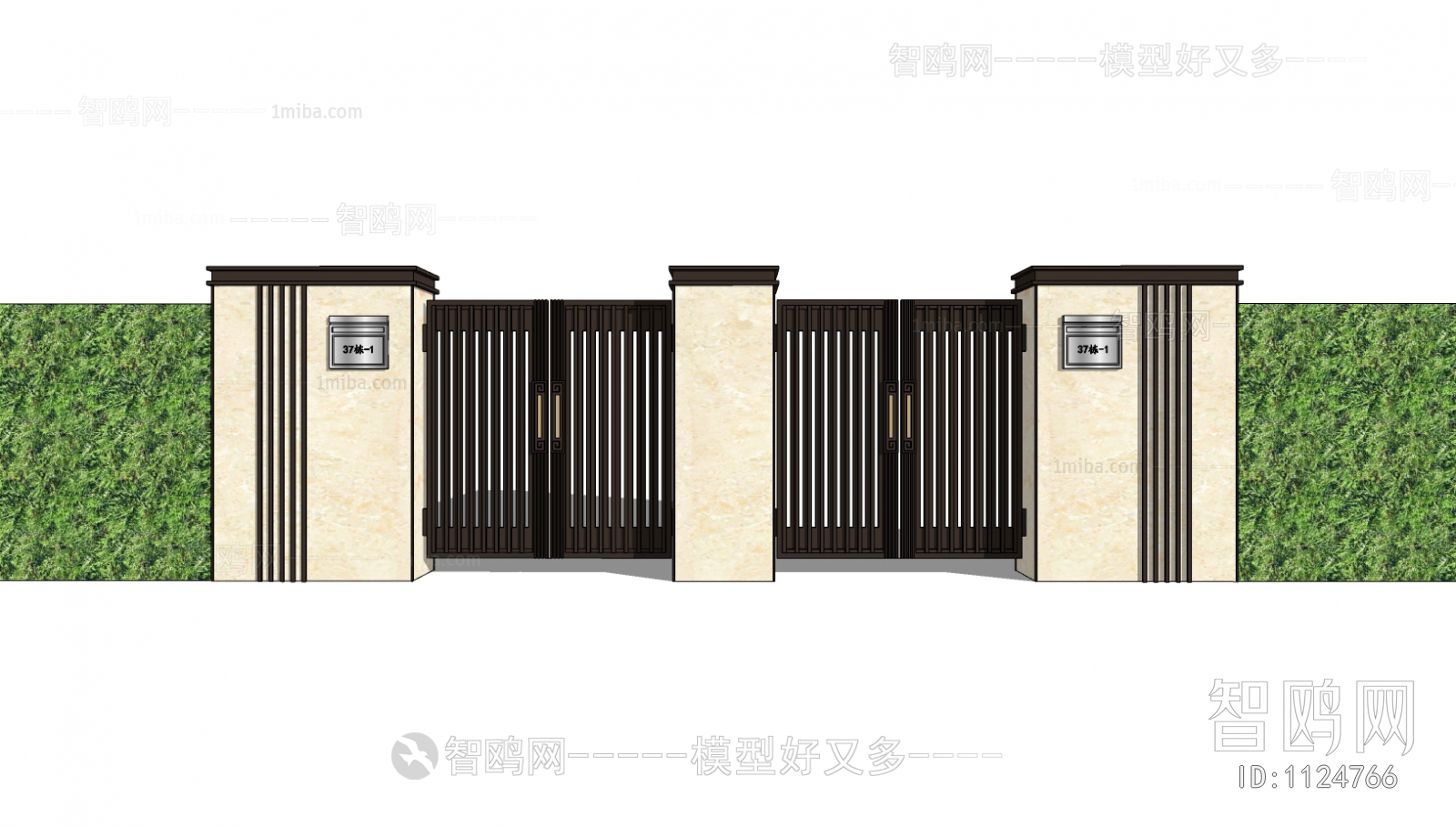 New Chinese Style Door