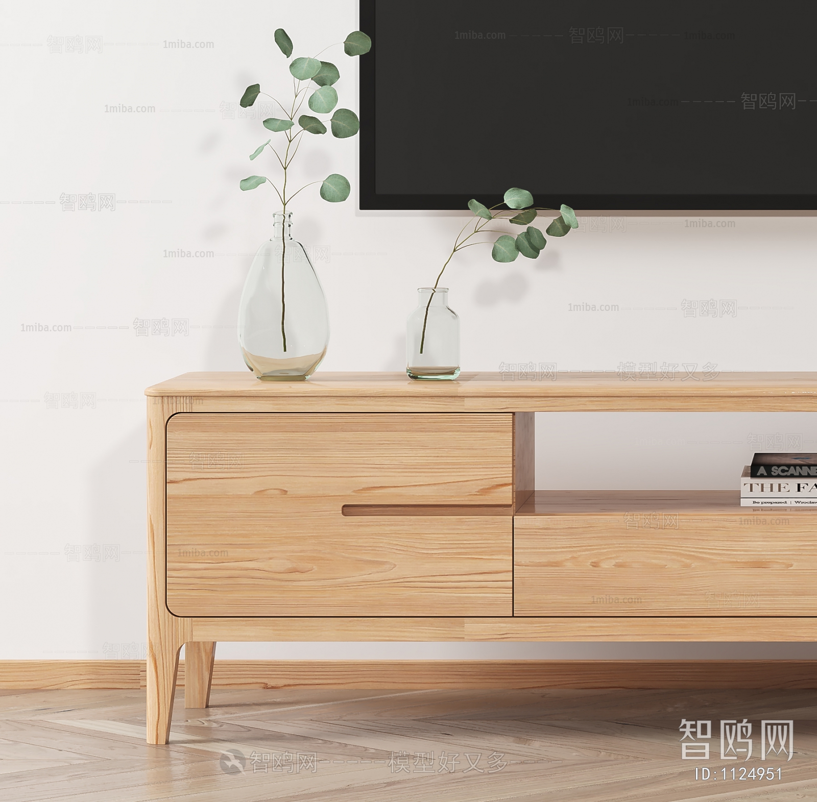 Nordic Style TV Cabinet