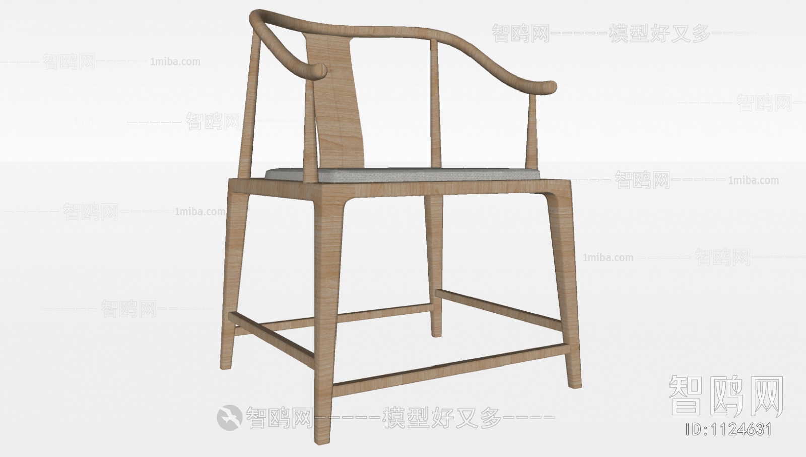 New Chinese Style Single Chair