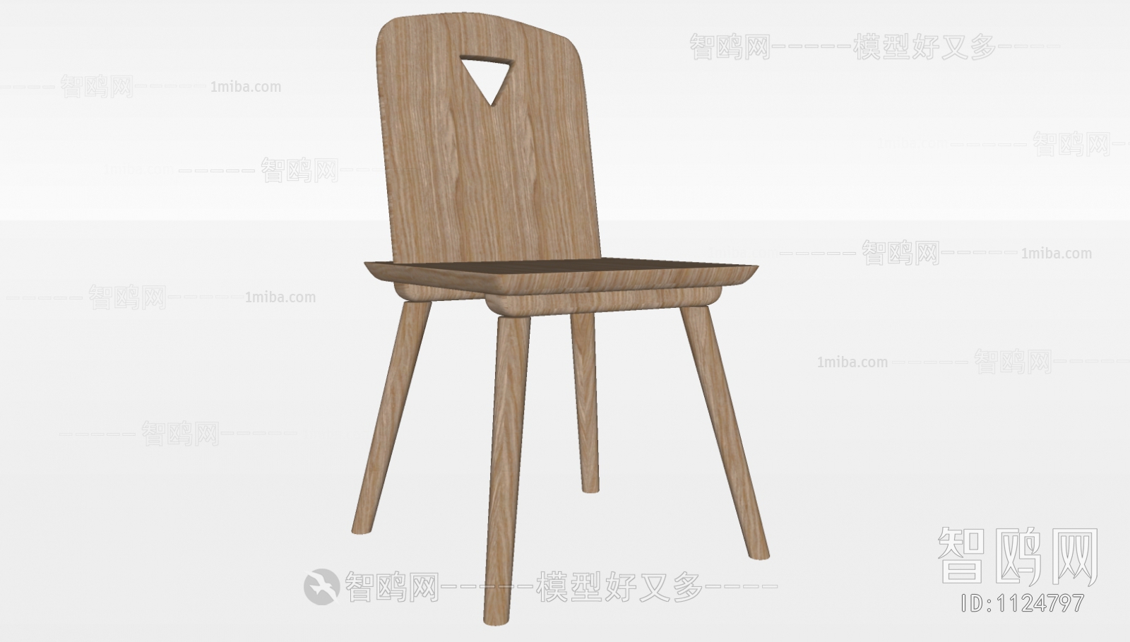 Nordic Style Single Chair