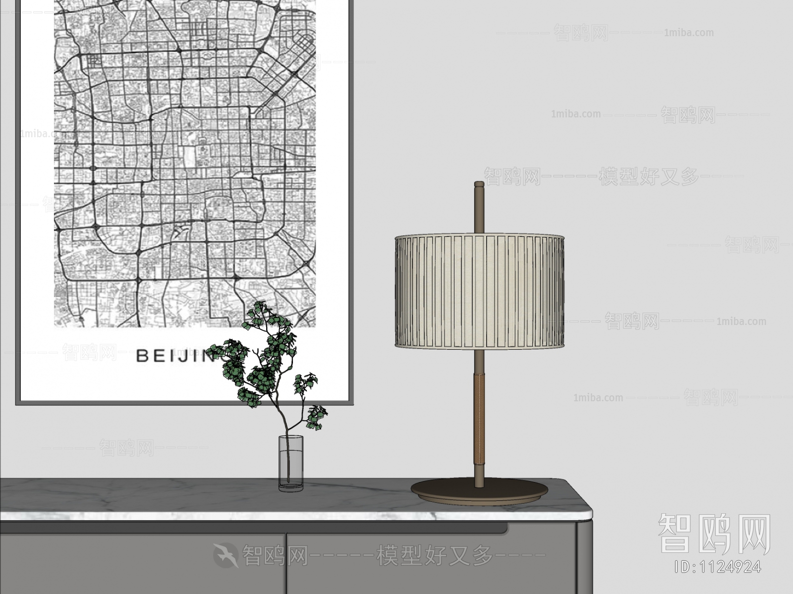 Modern Wabi-sabi Style Table Lamp