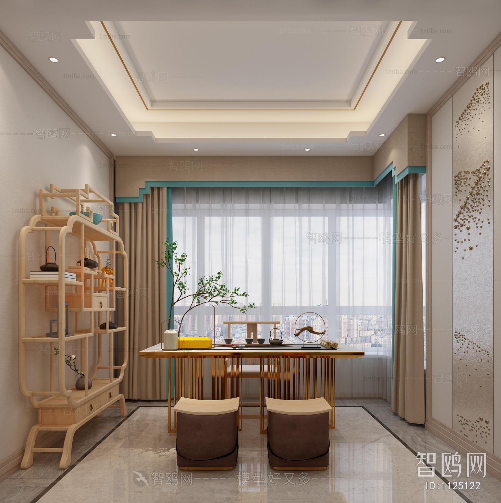 New Chinese Style Dining Room