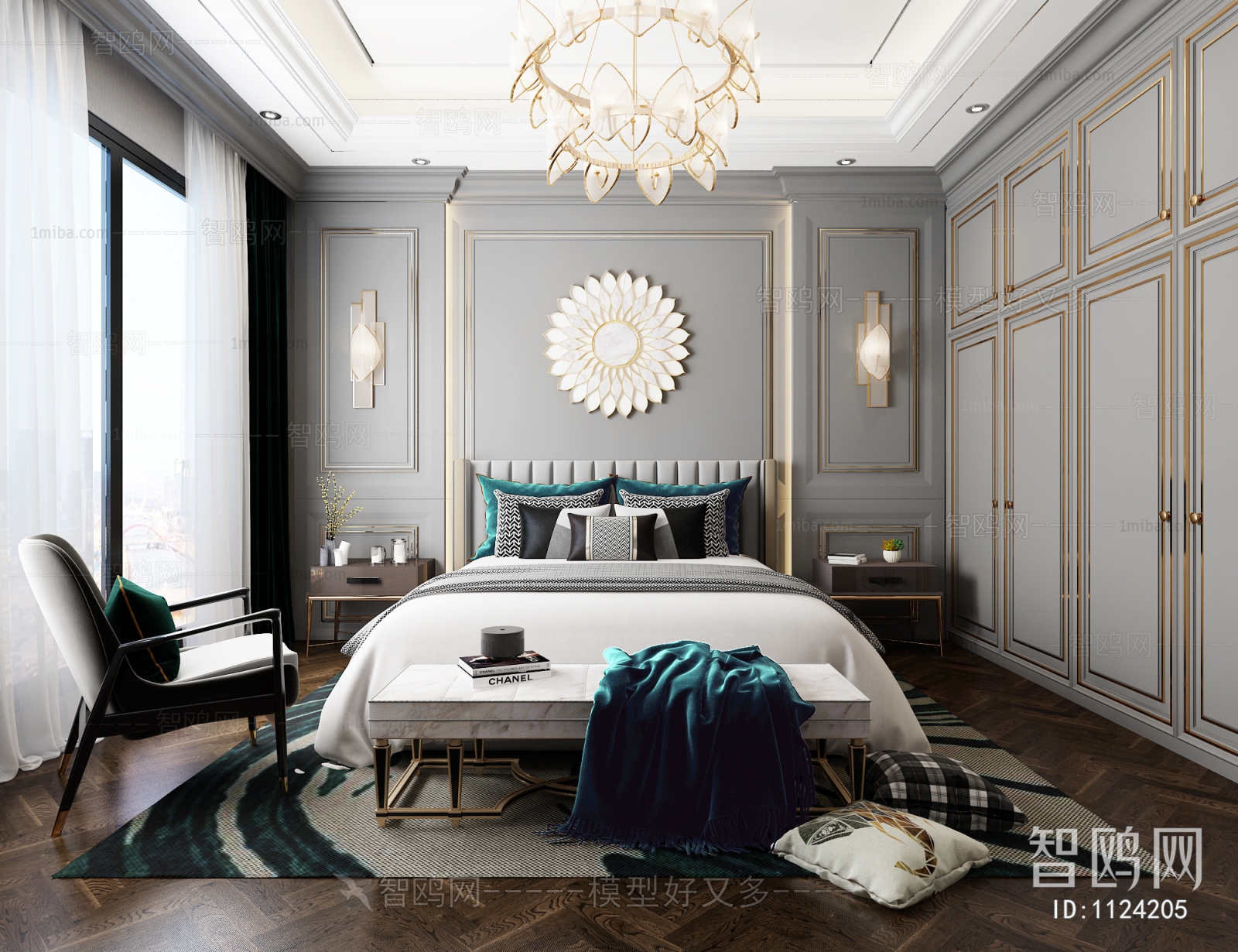 European Style Bedroom