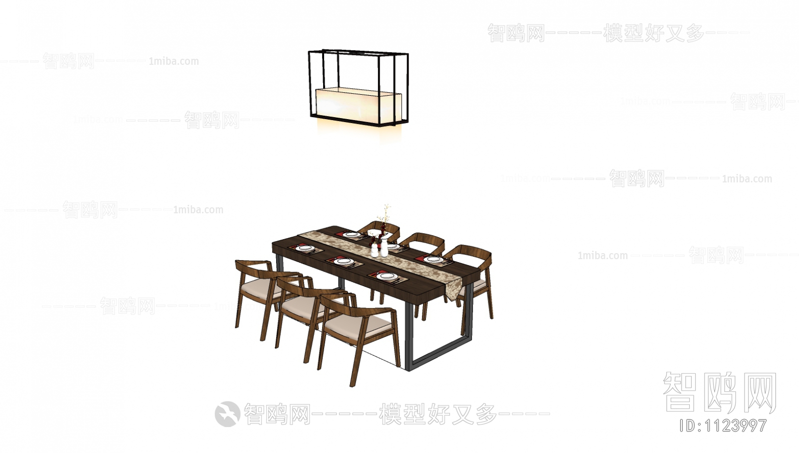 New Chinese Style Dining Table And Chairs