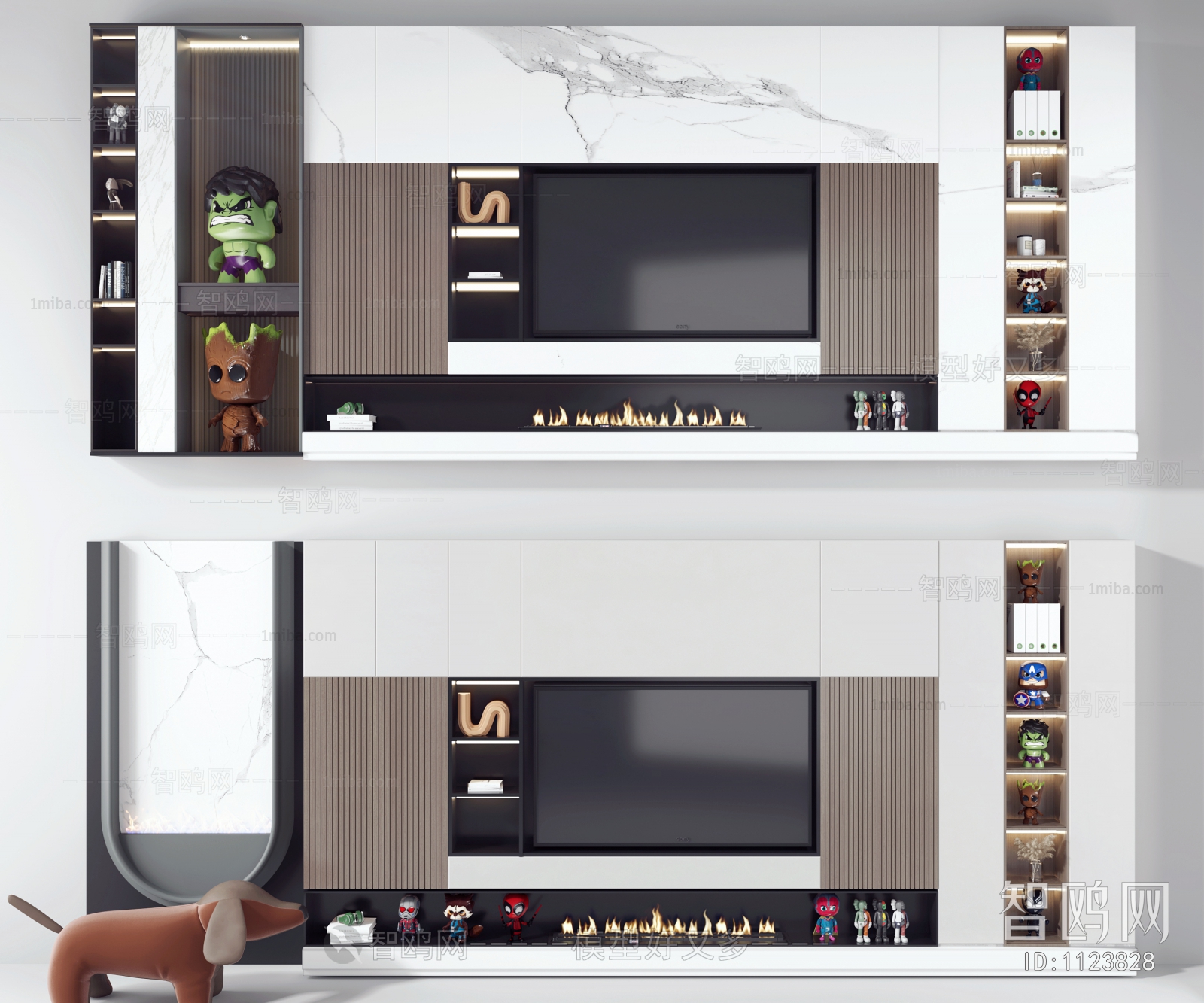 Modern TV Wall