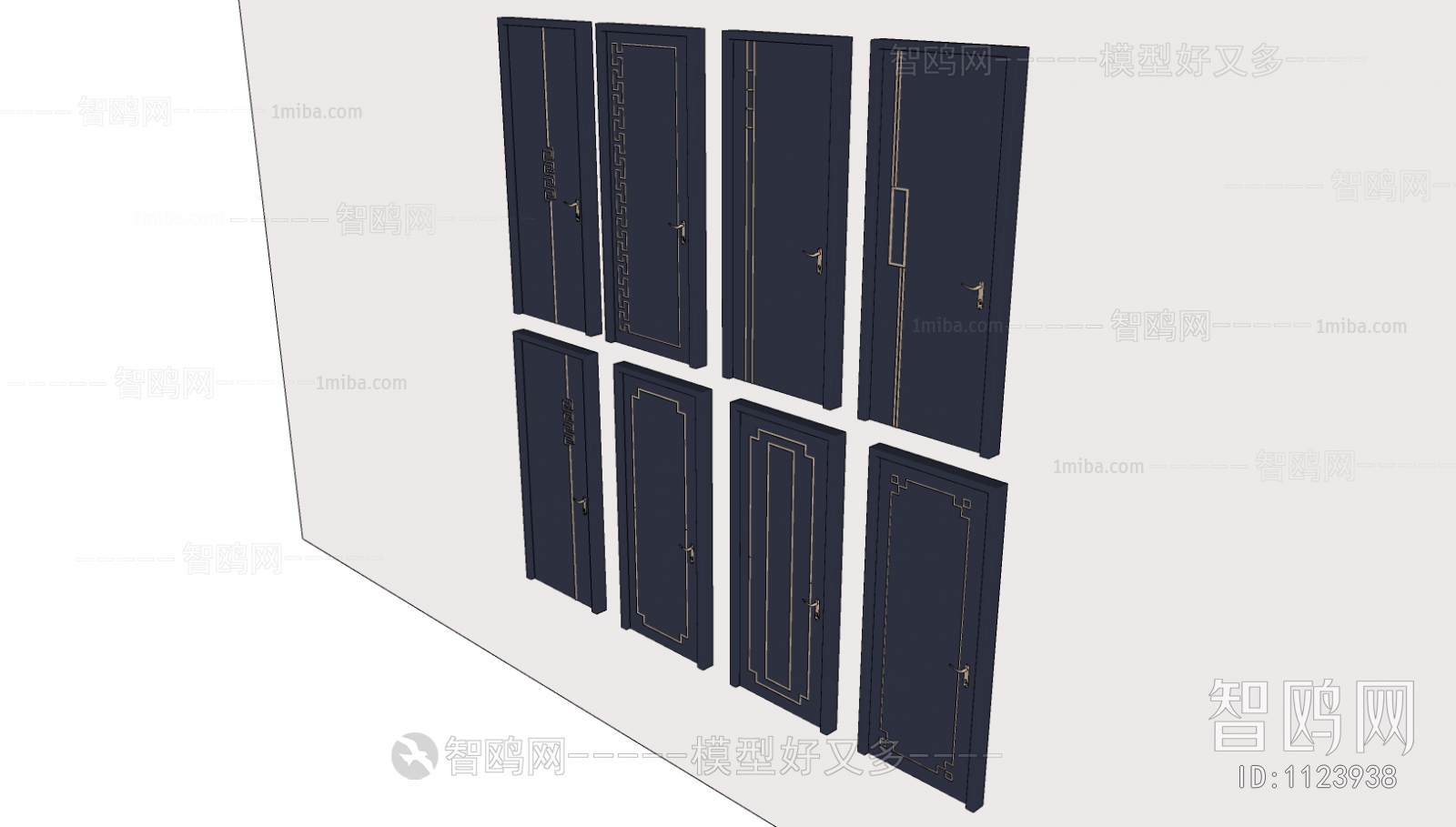 New Chinese Style Door