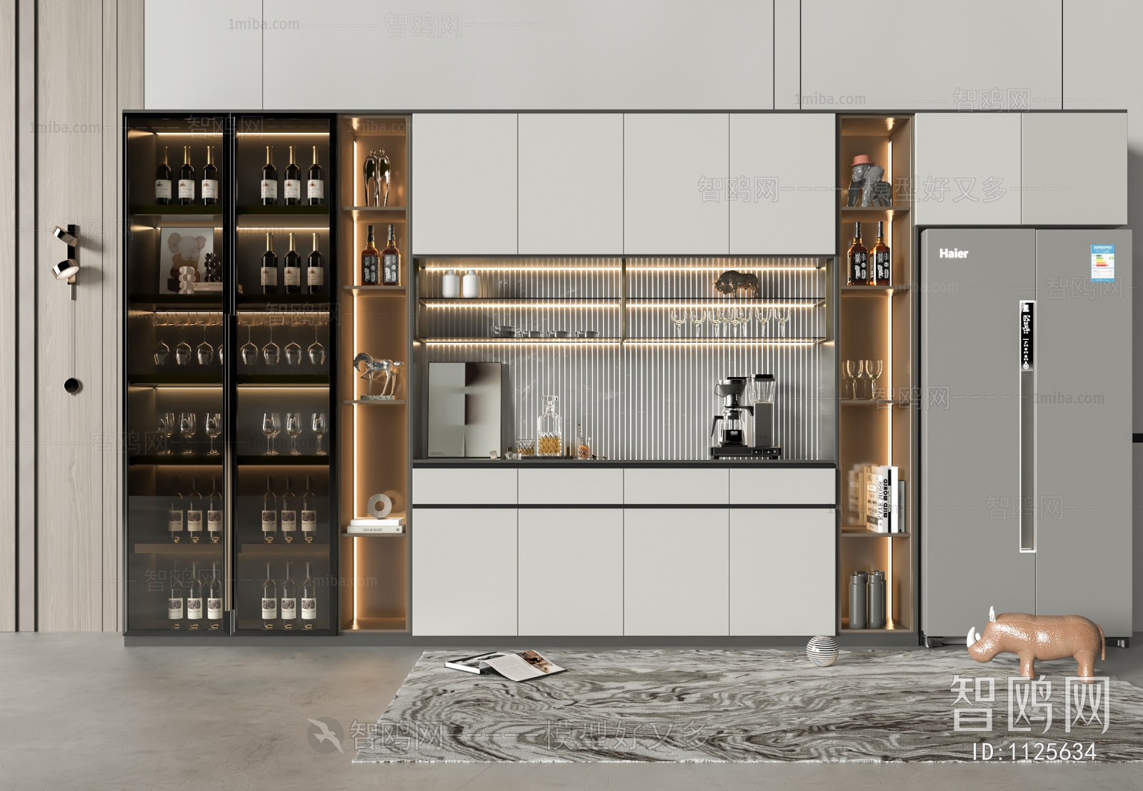 Modern Wine Cabinet