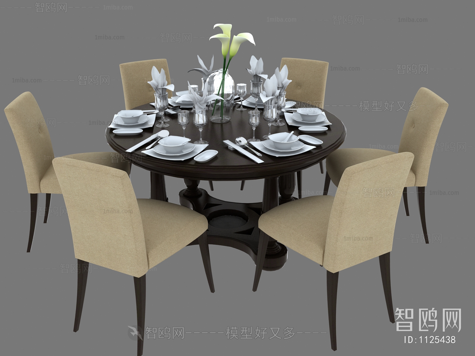 American Style Dining Table And Chairs