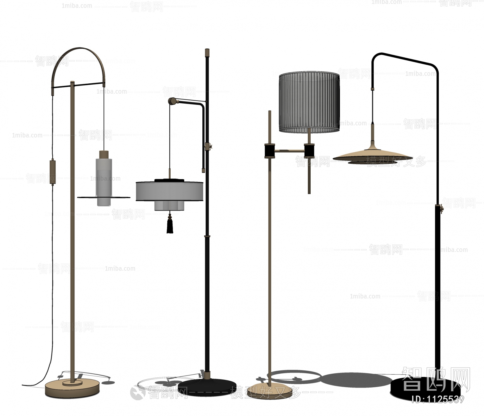 New Chinese Style Floor Lamp