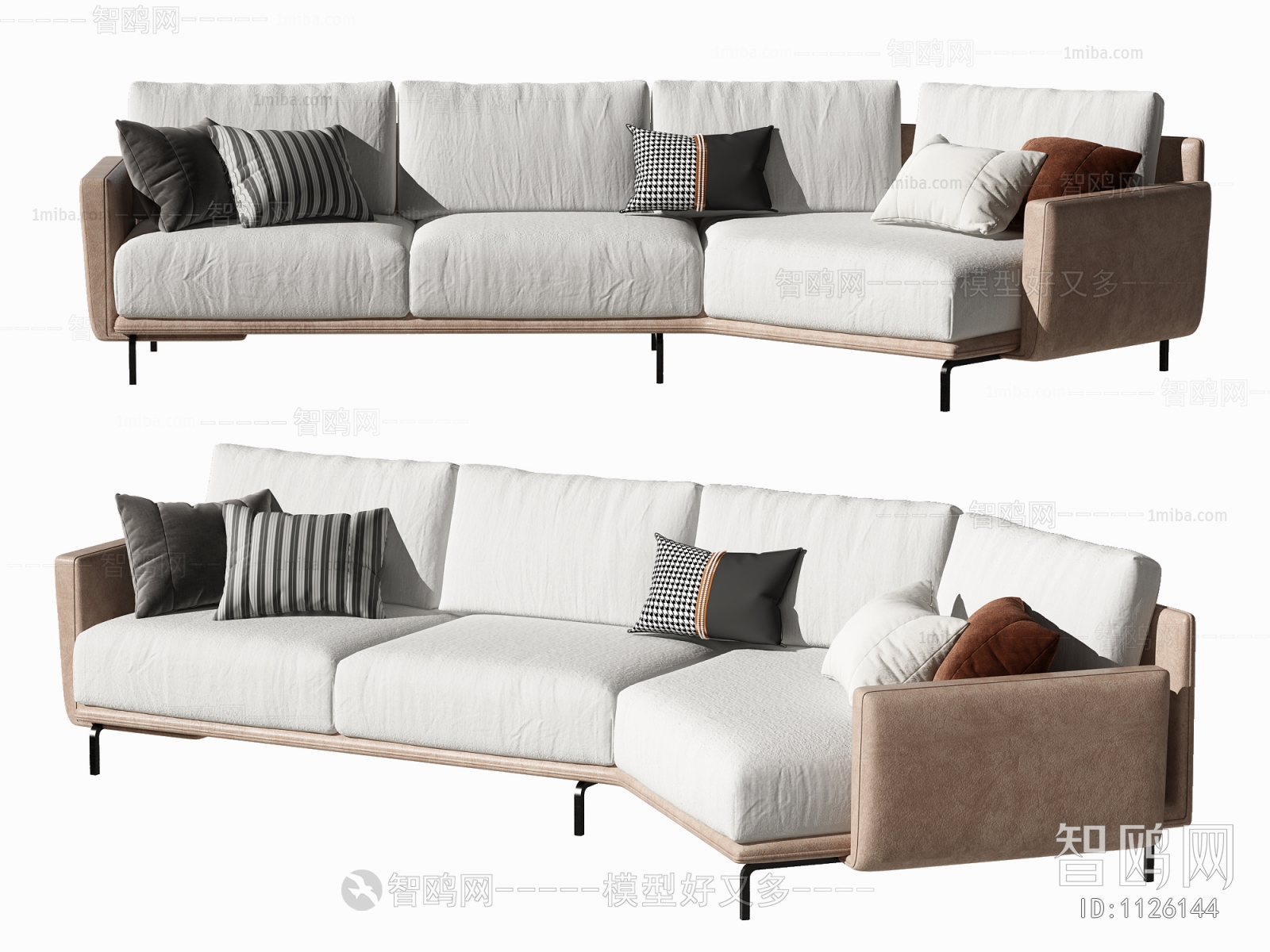 Modern Multi Person Sofa