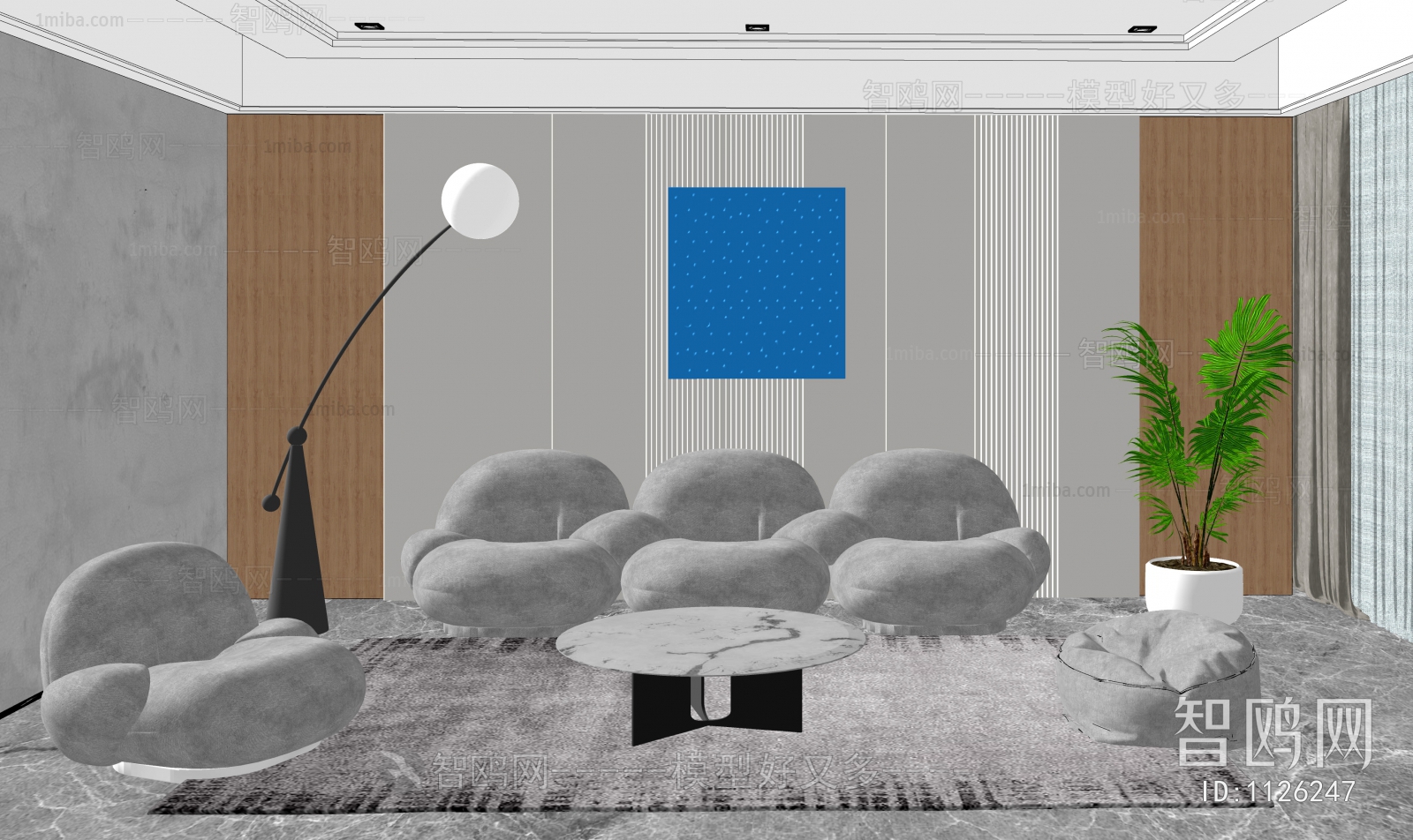 Modern A Living Room