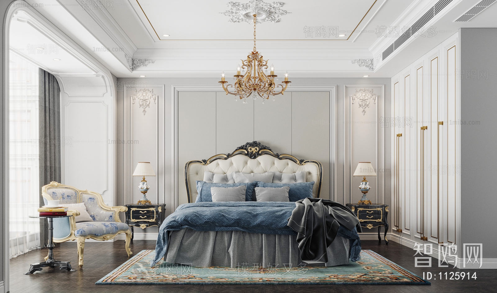 European Style Bedroom