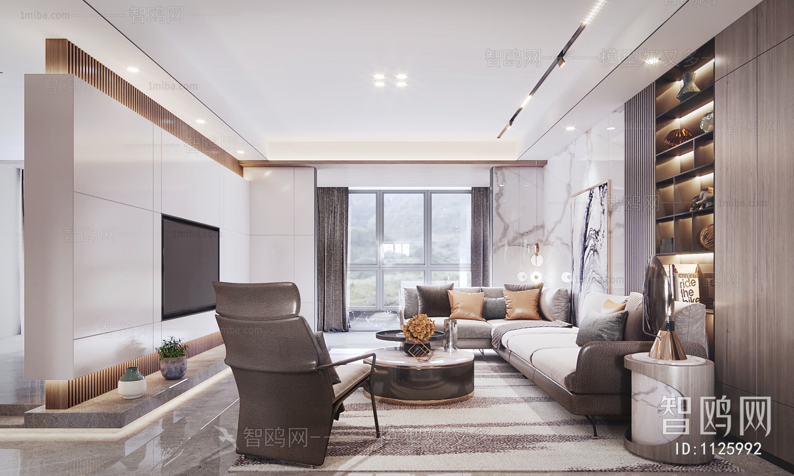 Modern A Living Room