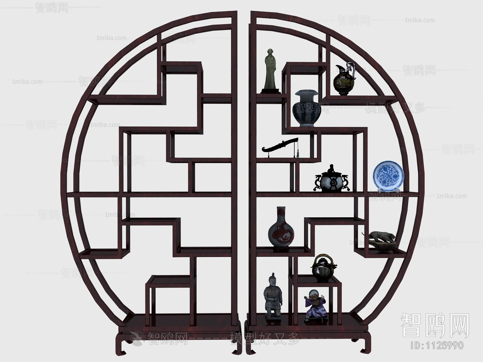 New Chinese Style Antique Rack