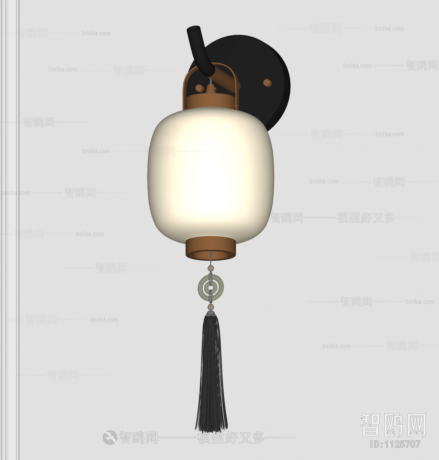 New Chinese Style Wall Lamp