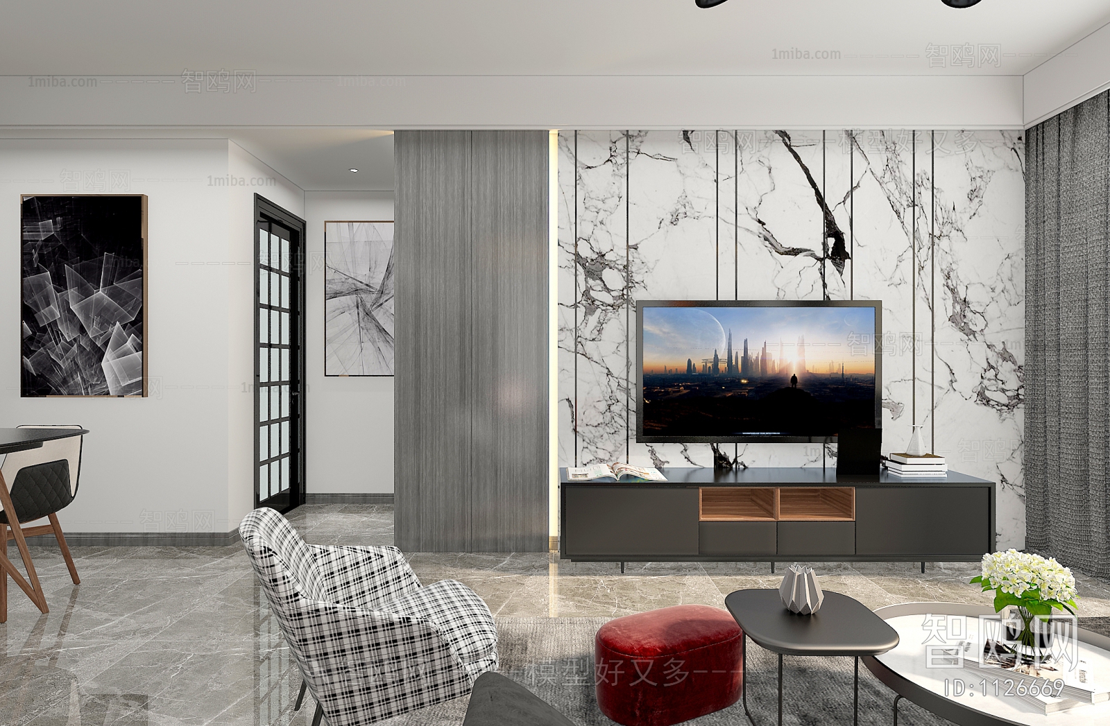 Modern A Living Room