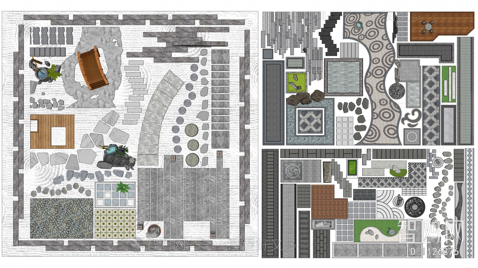 New Chinese Style Courtyard/landscape