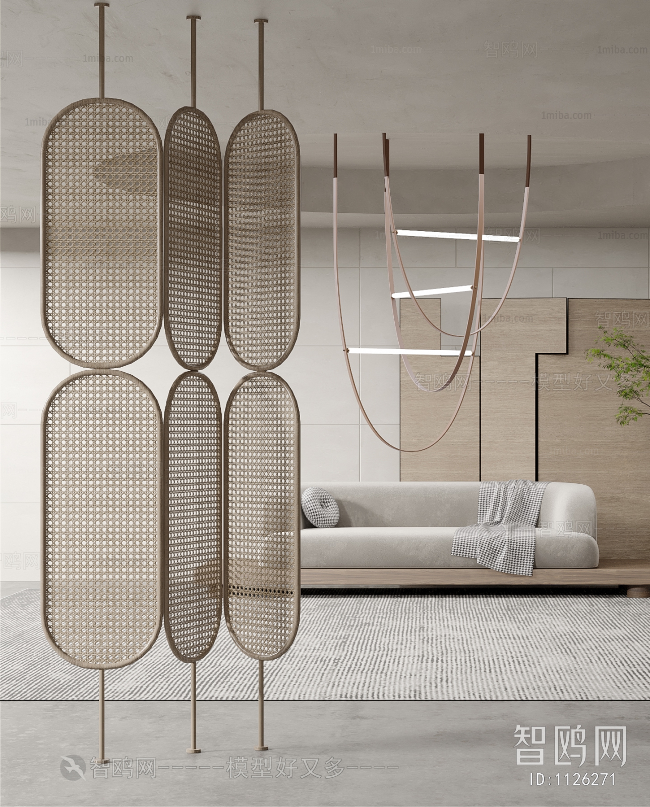 Wabi-sabi Style Partition