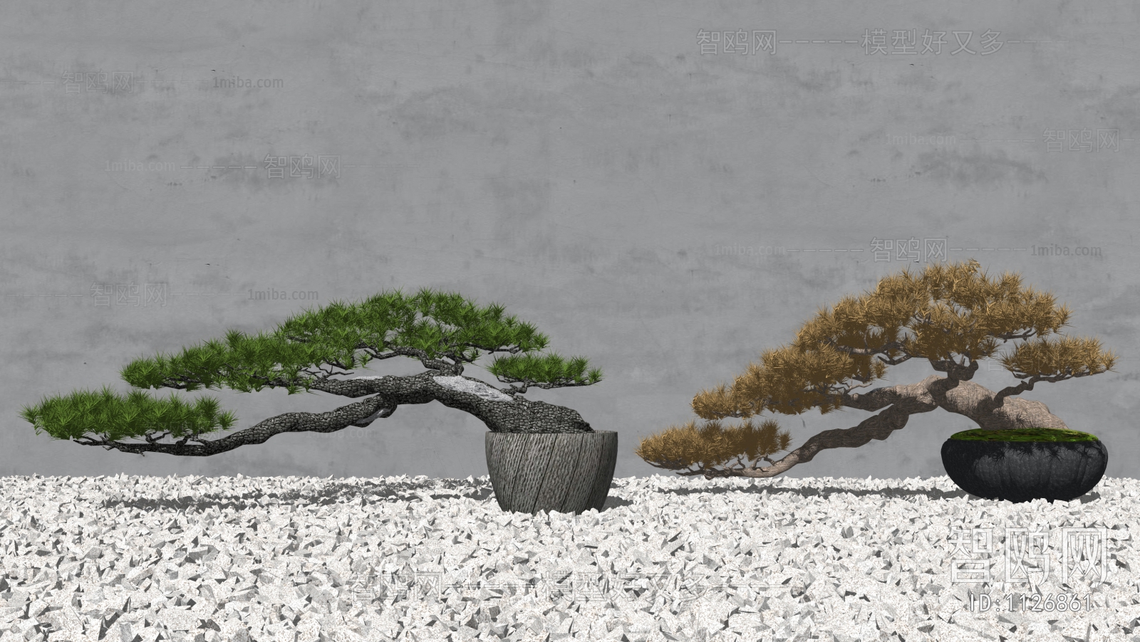 New Chinese Style Bonsai