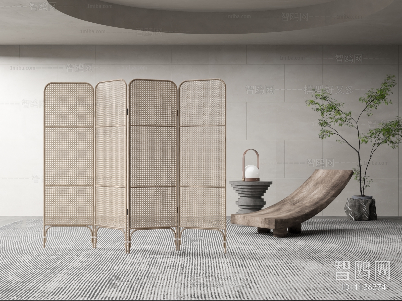 Wabi-sabi Style Partition