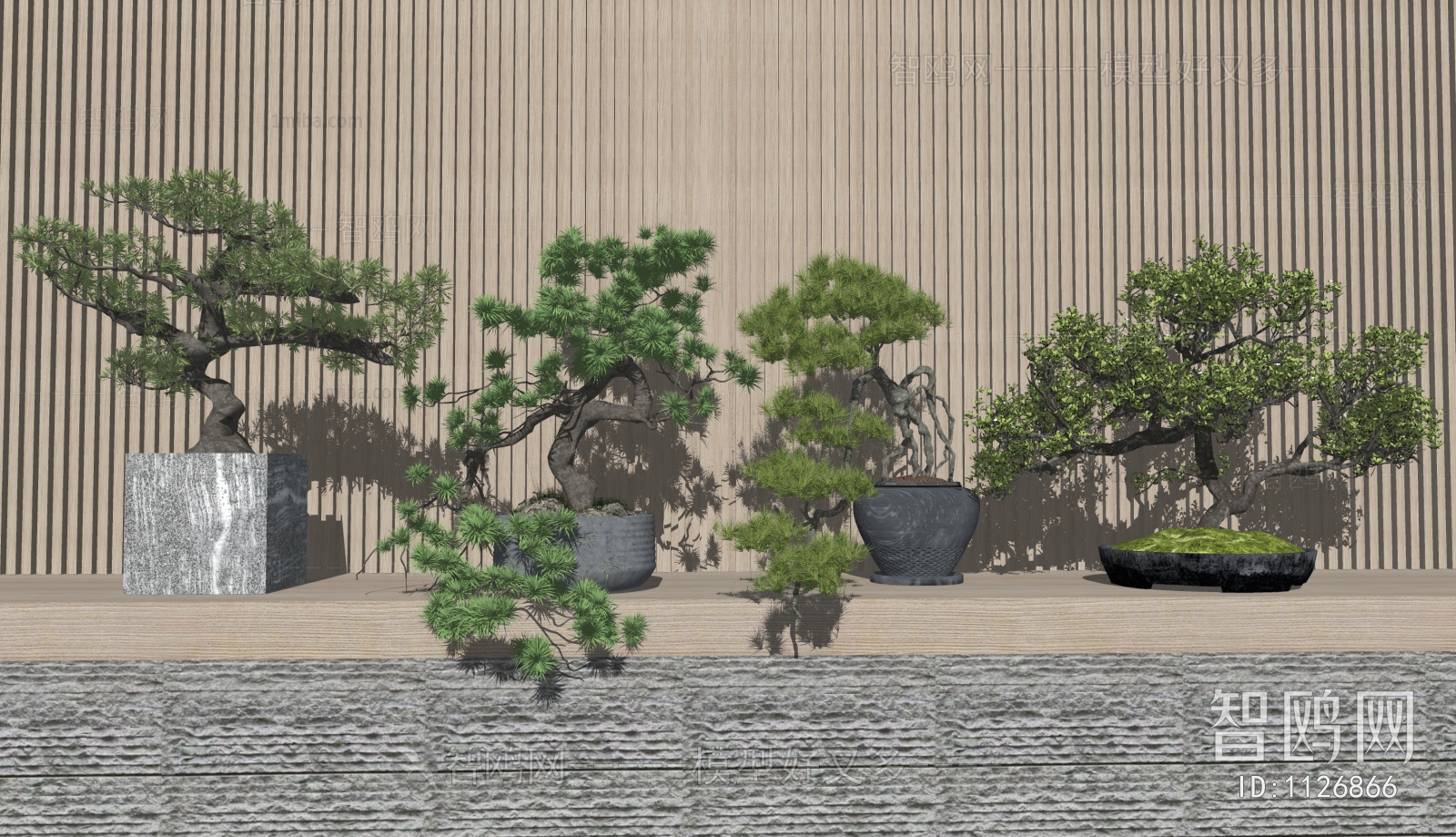 New Chinese Style Bonsai