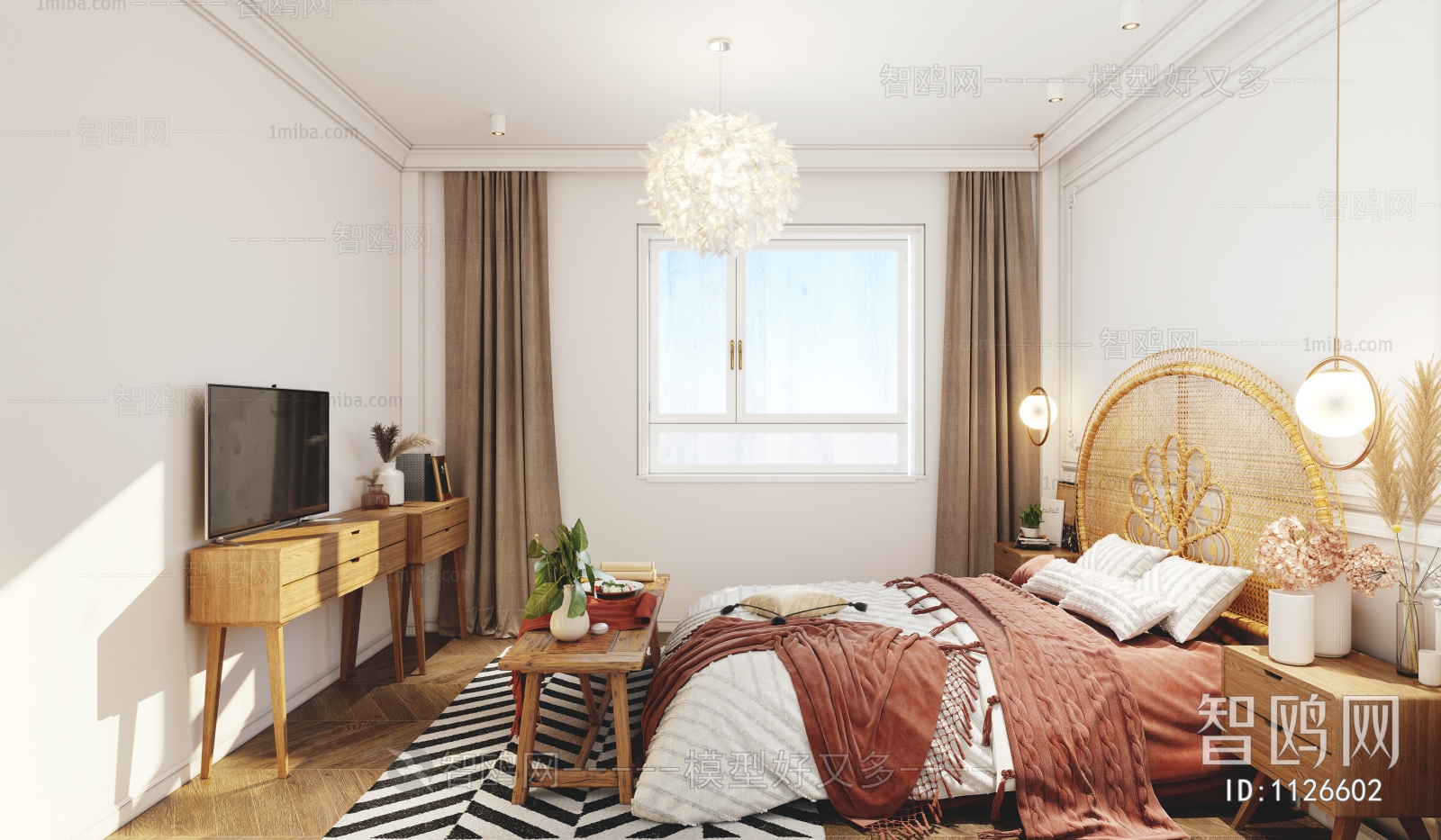 Nordic Style Bedroom