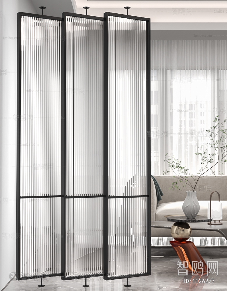 Modern Glass Screen Partition