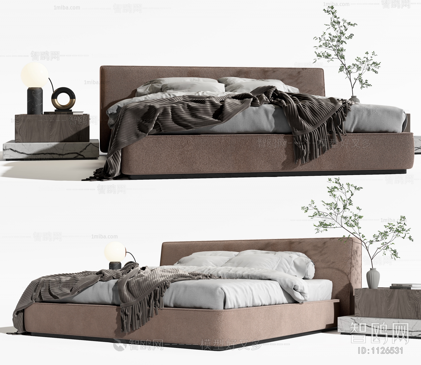 Modern Double Bed