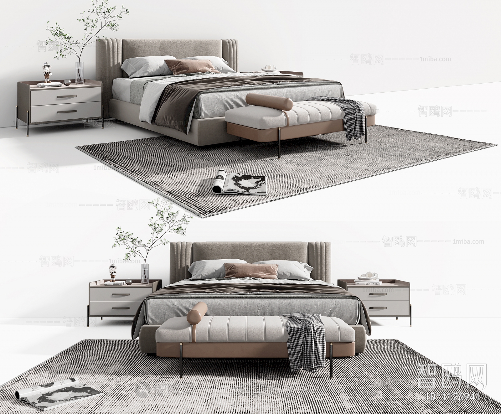 Modern Double Bed