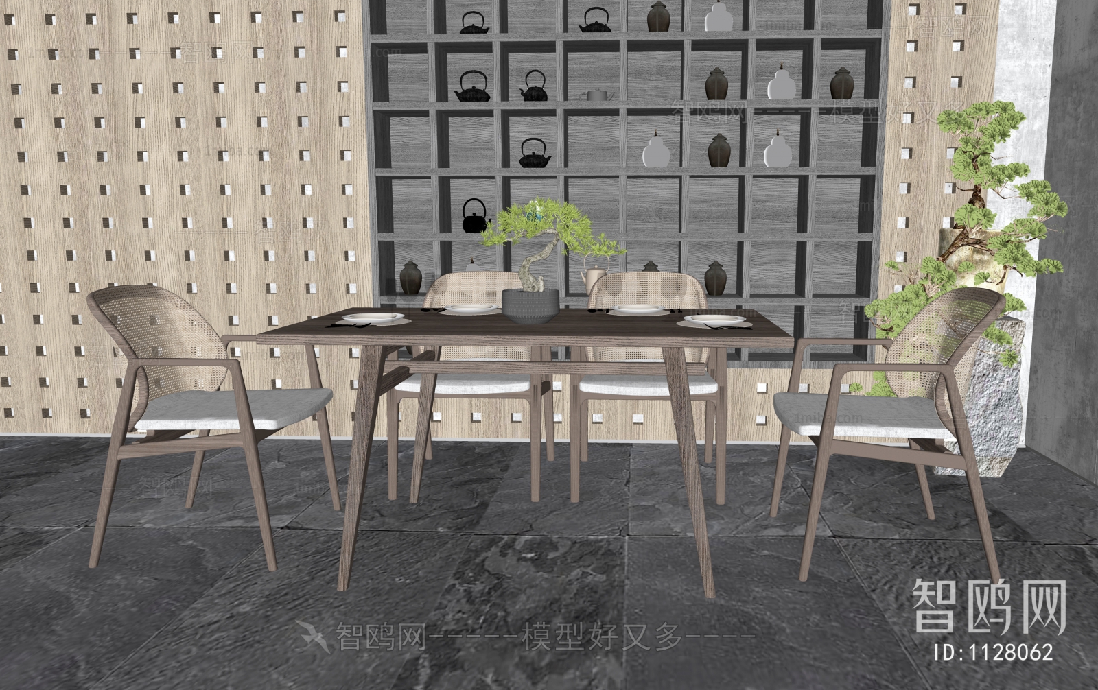 New Chinese Style Dining Table And Chairs