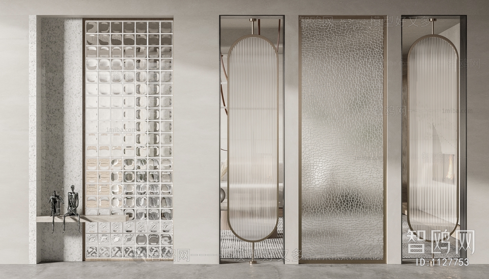 Modern Glass Screen Partition