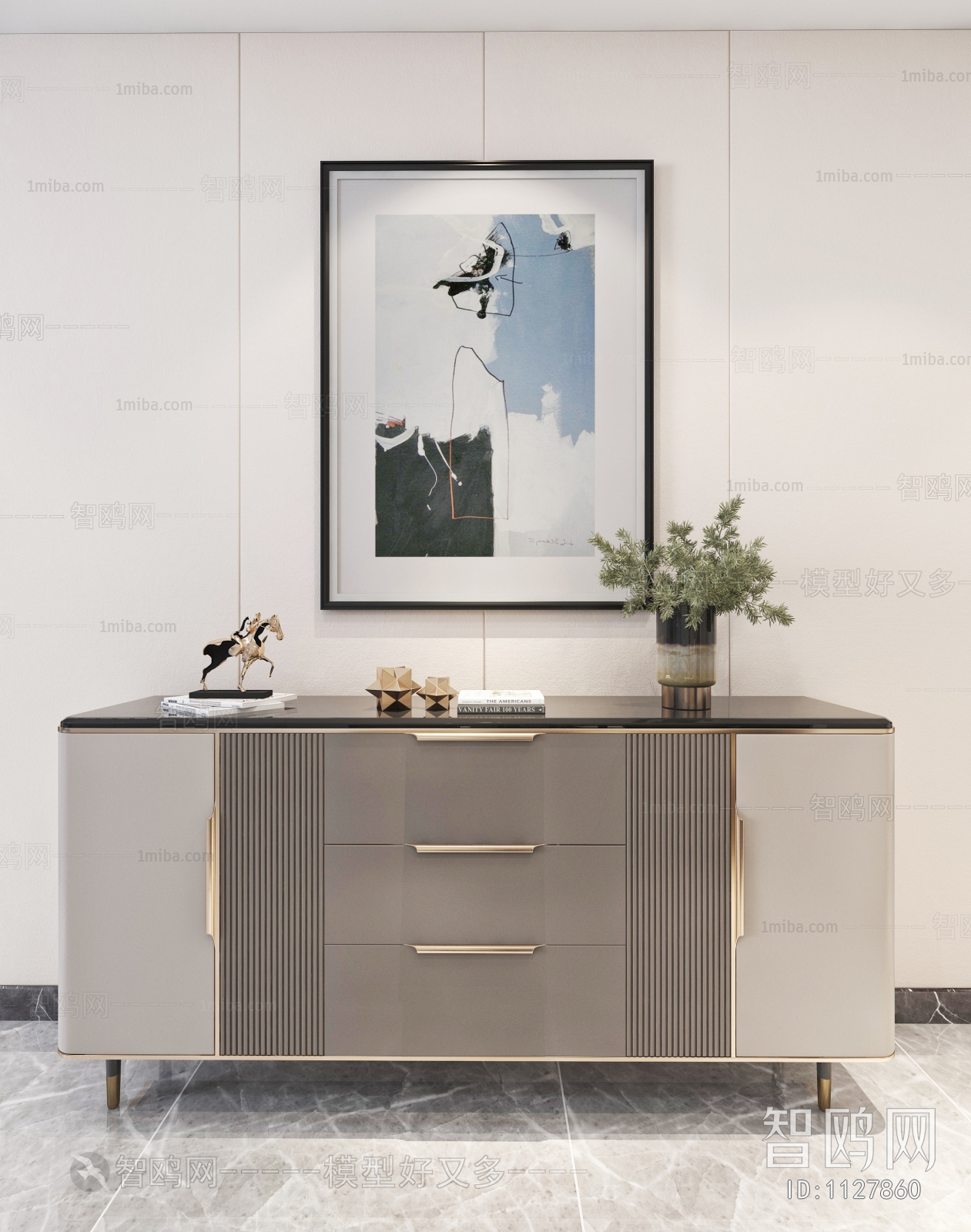 Modern Side Cabinet/Entrance Cabinet