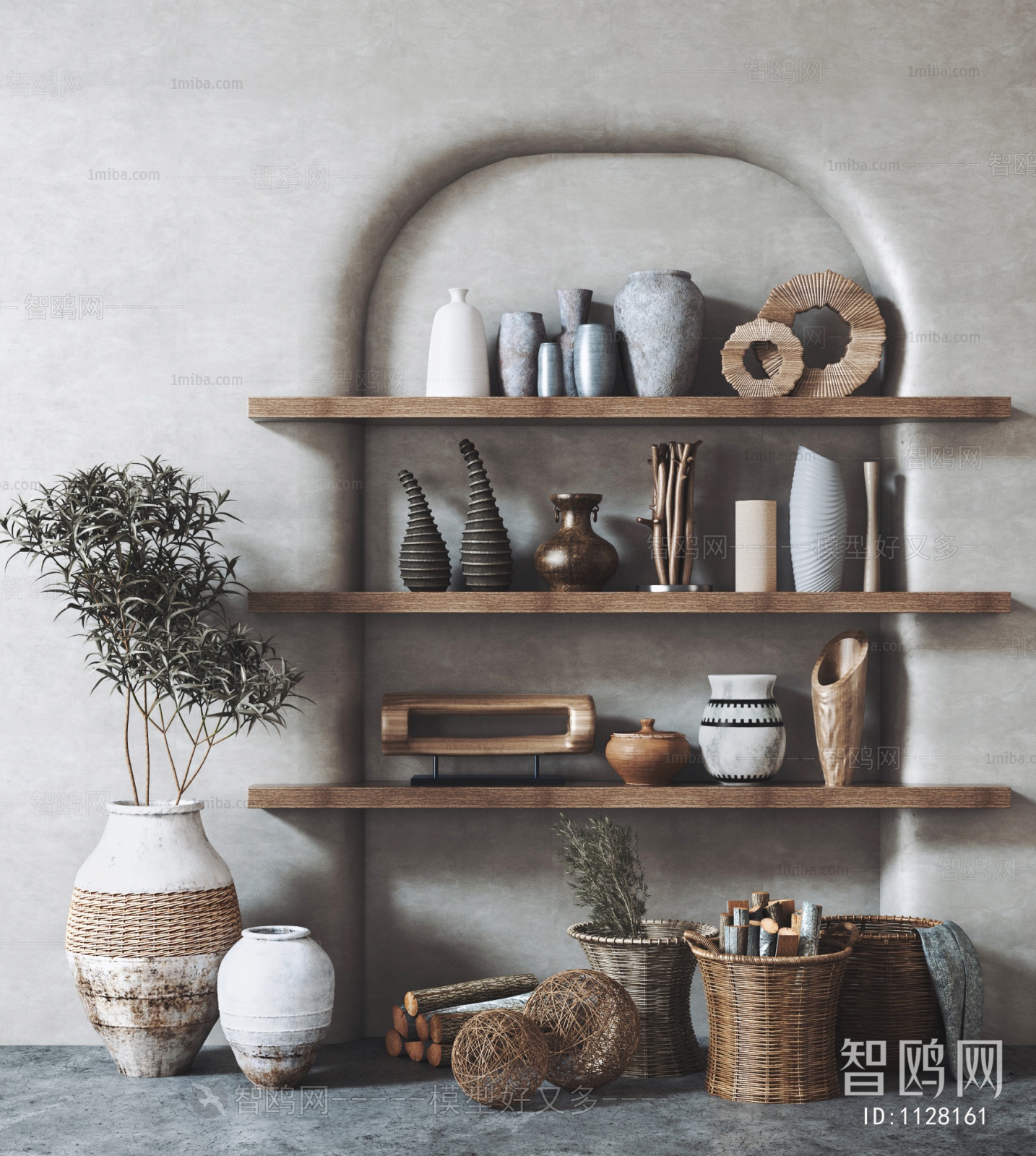 Wabi-sabi Style Decorative Set