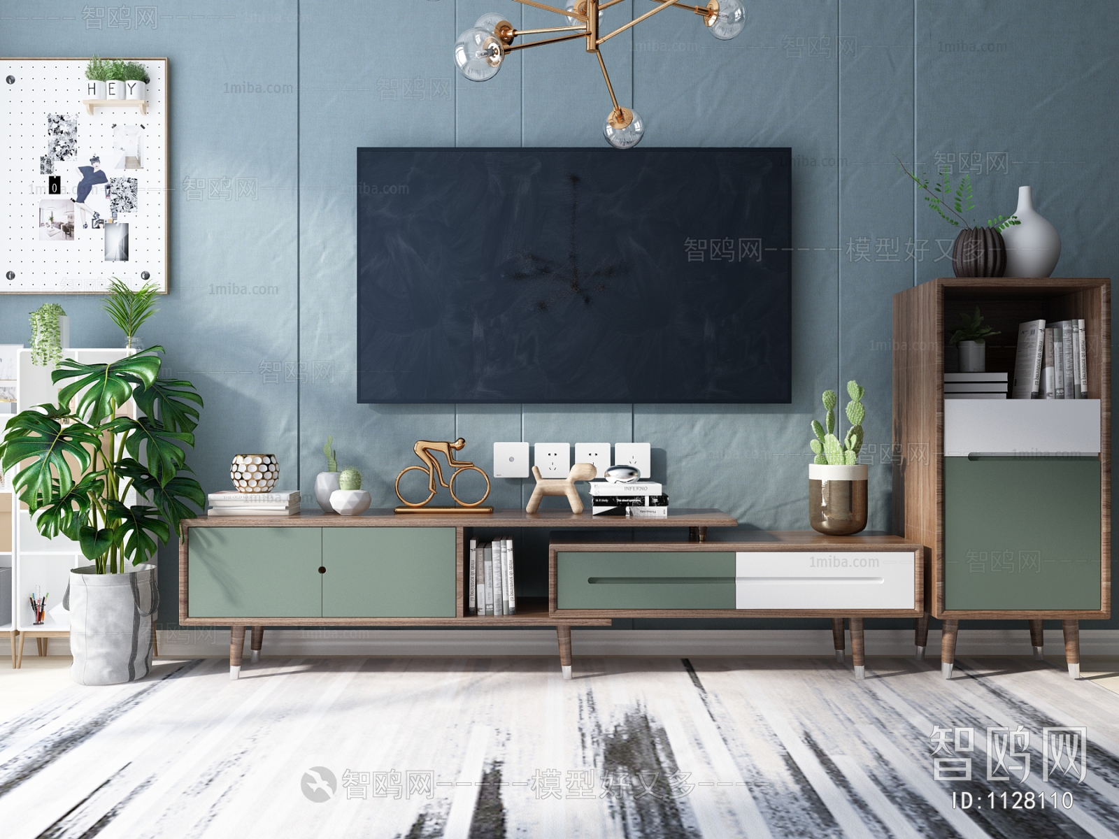 Nordic Style TV Cabinet