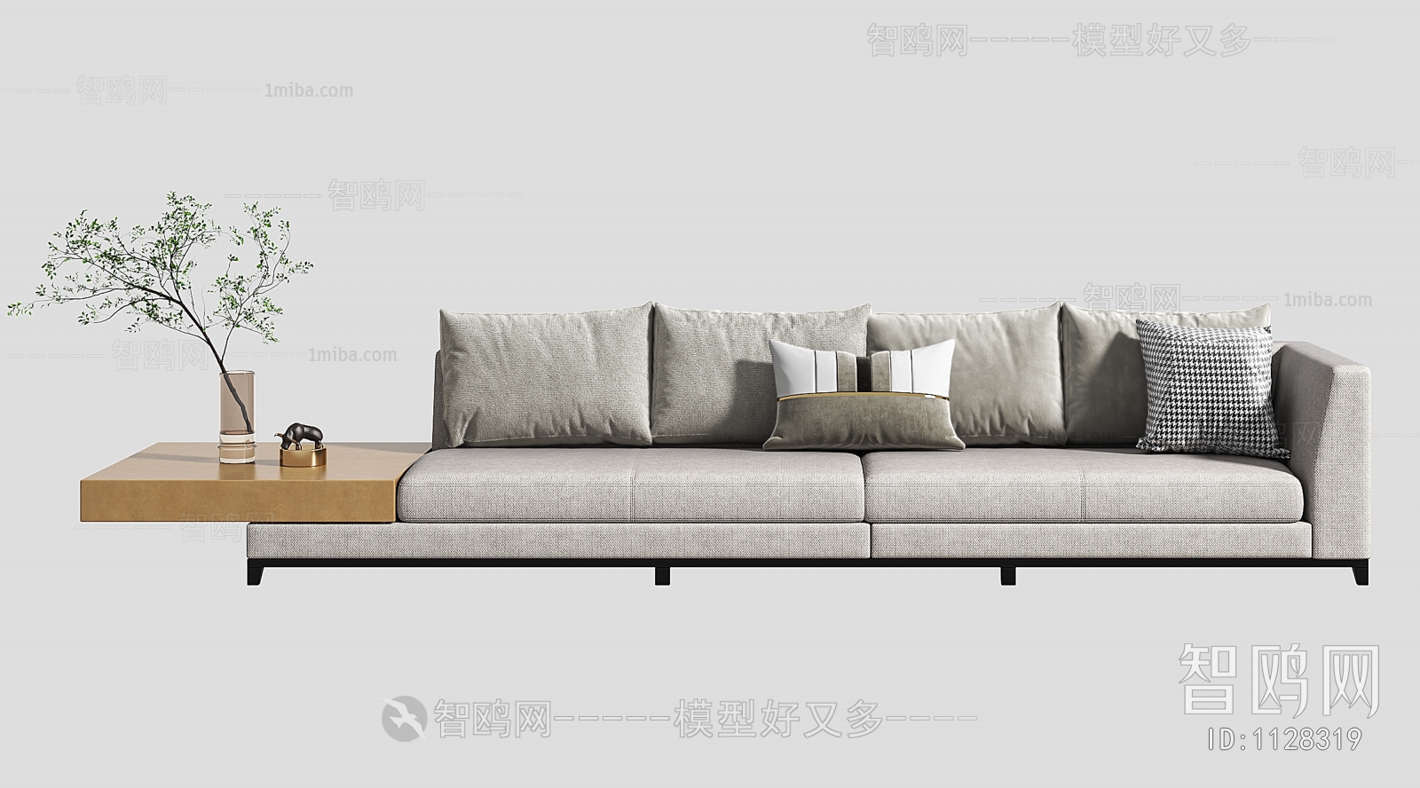 Modern Multi Person Sofa