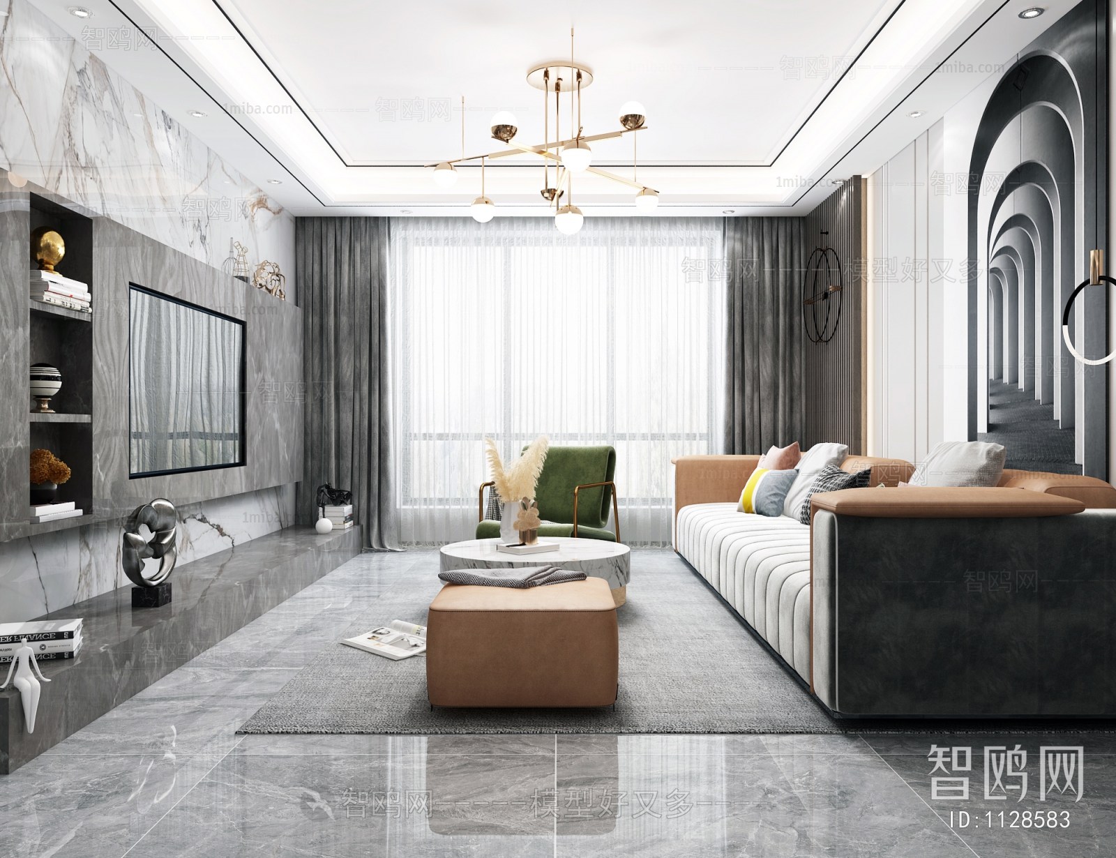 Modern A Living Room