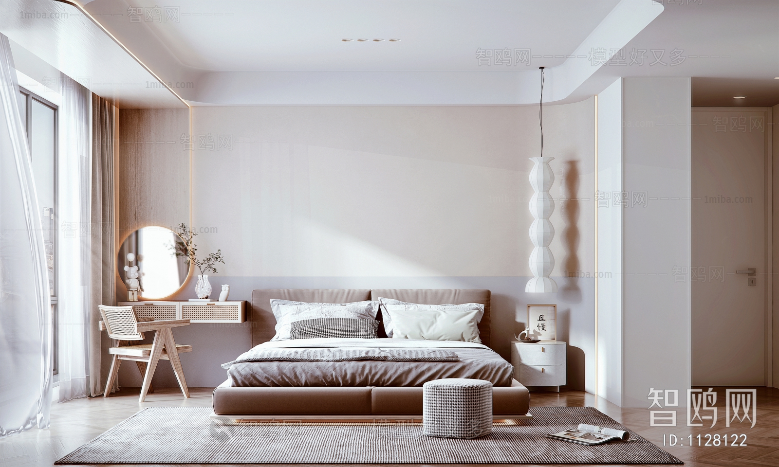 Modern Nordic Style Bedroom