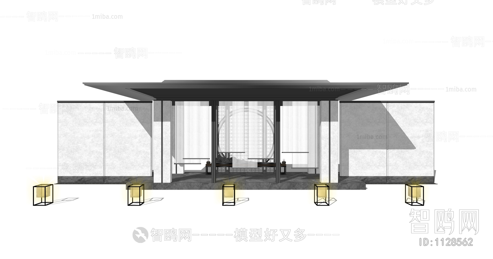 New Chinese Style Building Component