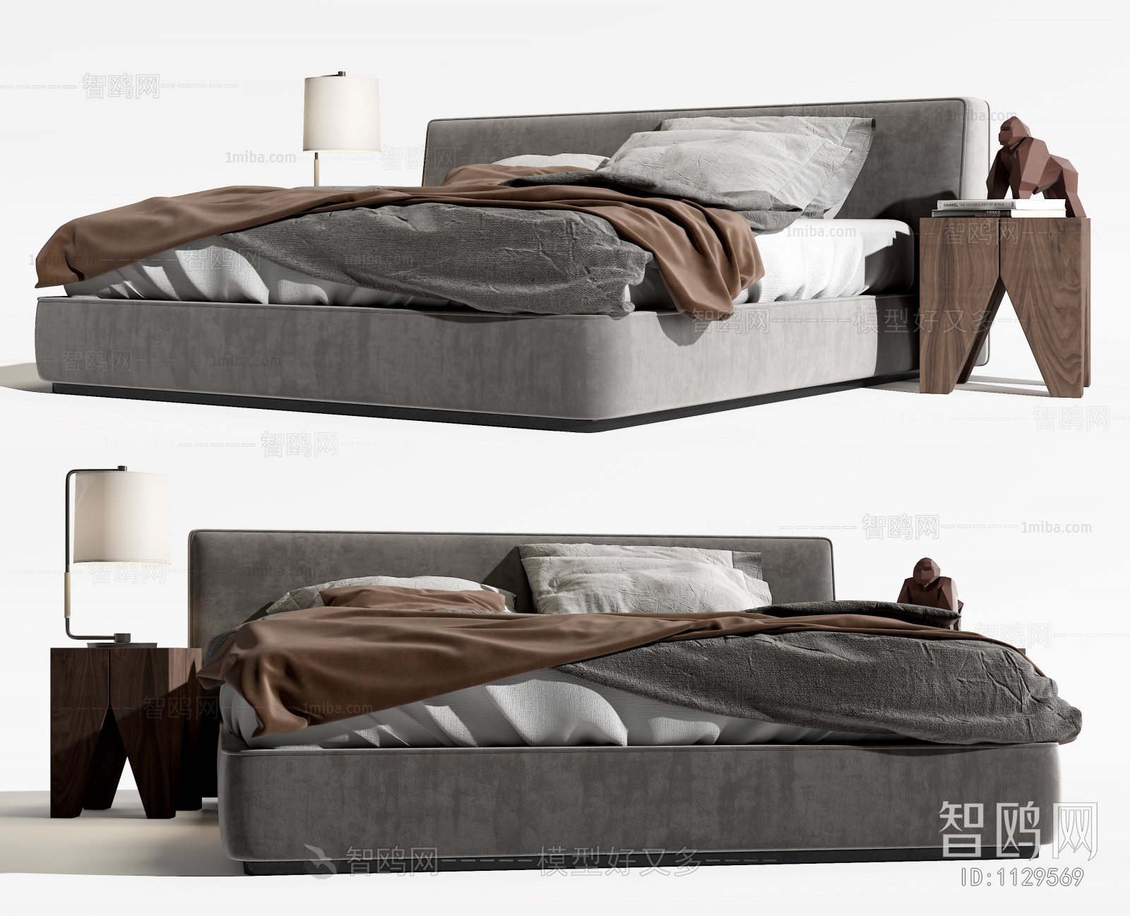 Modern Double Bed