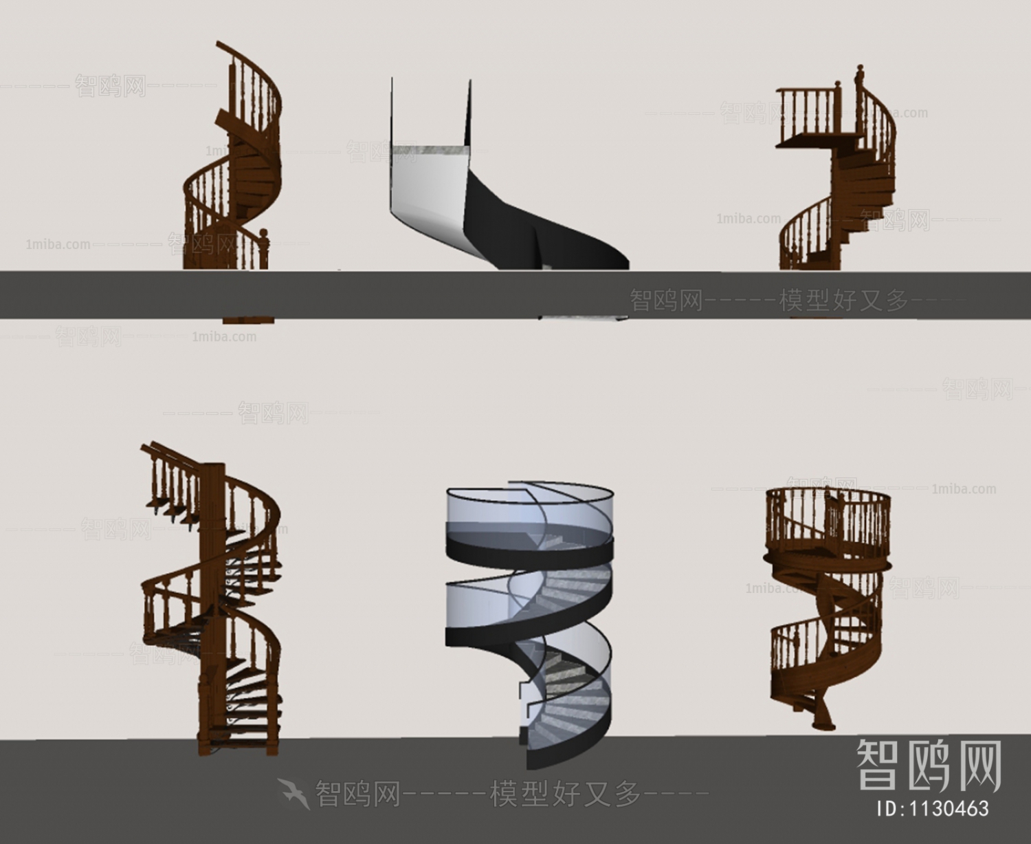 Nordic Style Stair Balustrade/elevator