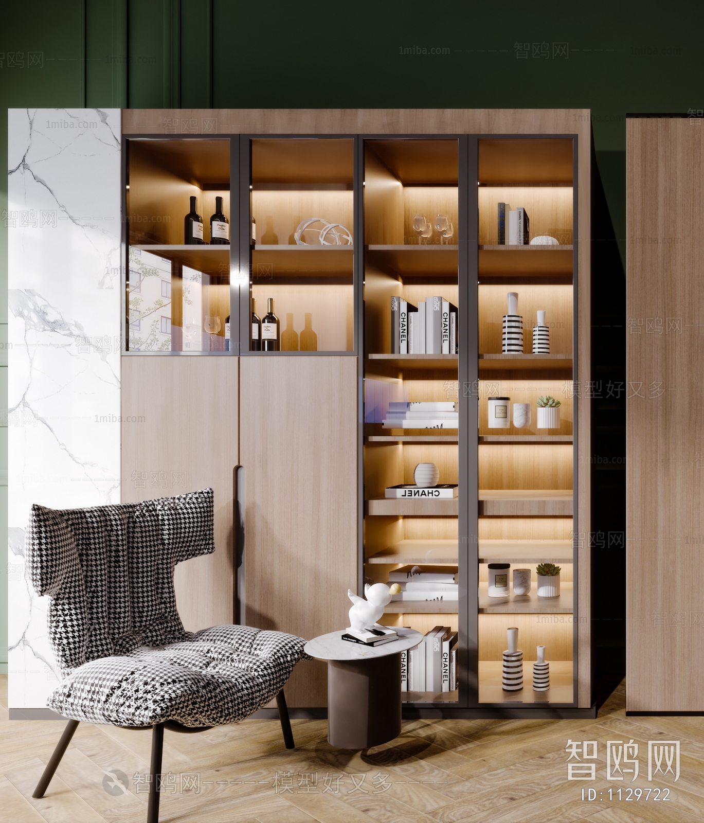 Nordic Style Bookcase