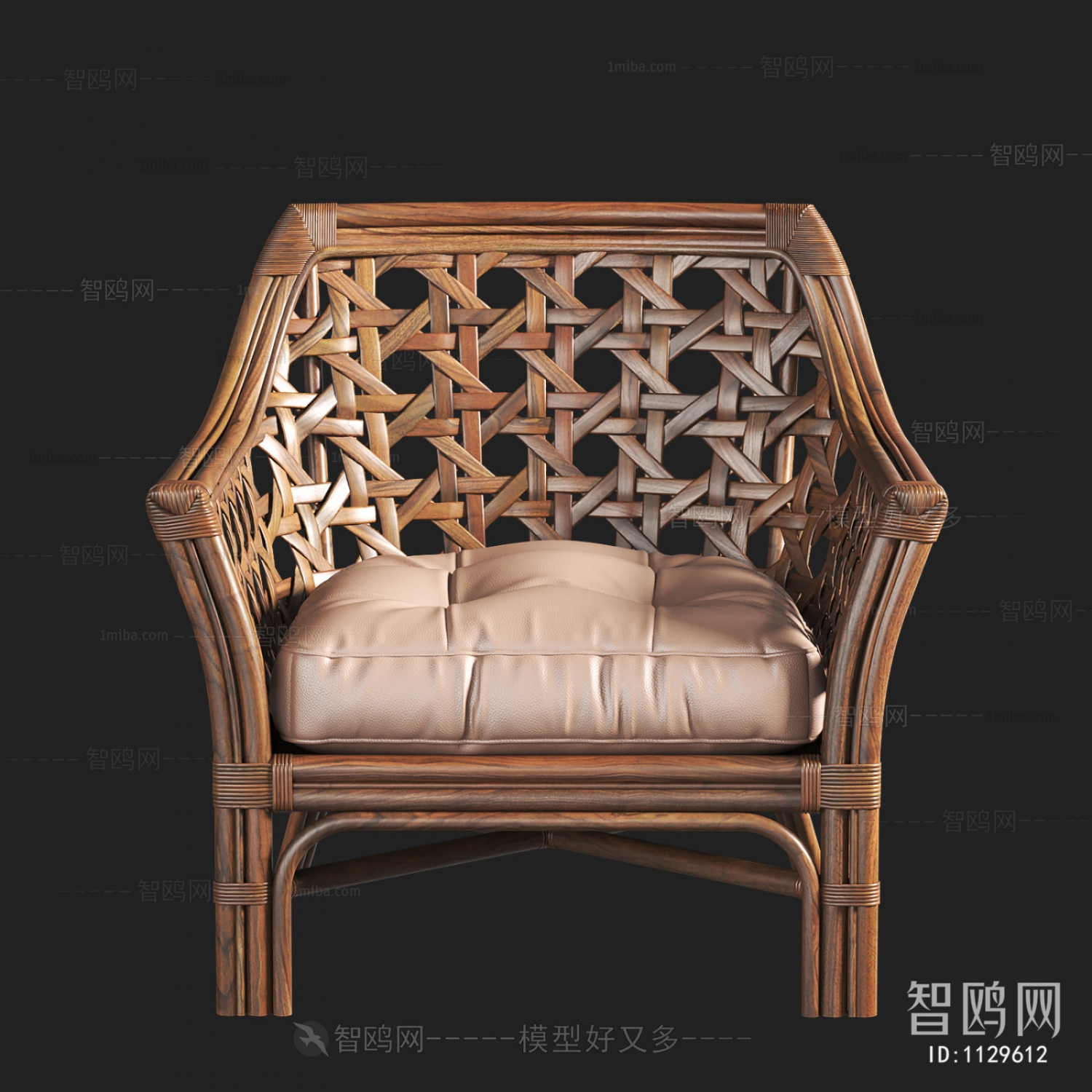 Southeast Asian Style Lounge Chair