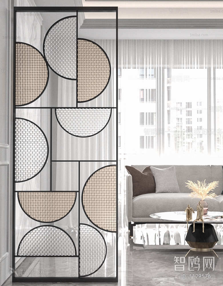 Modern Glass Screen Partition