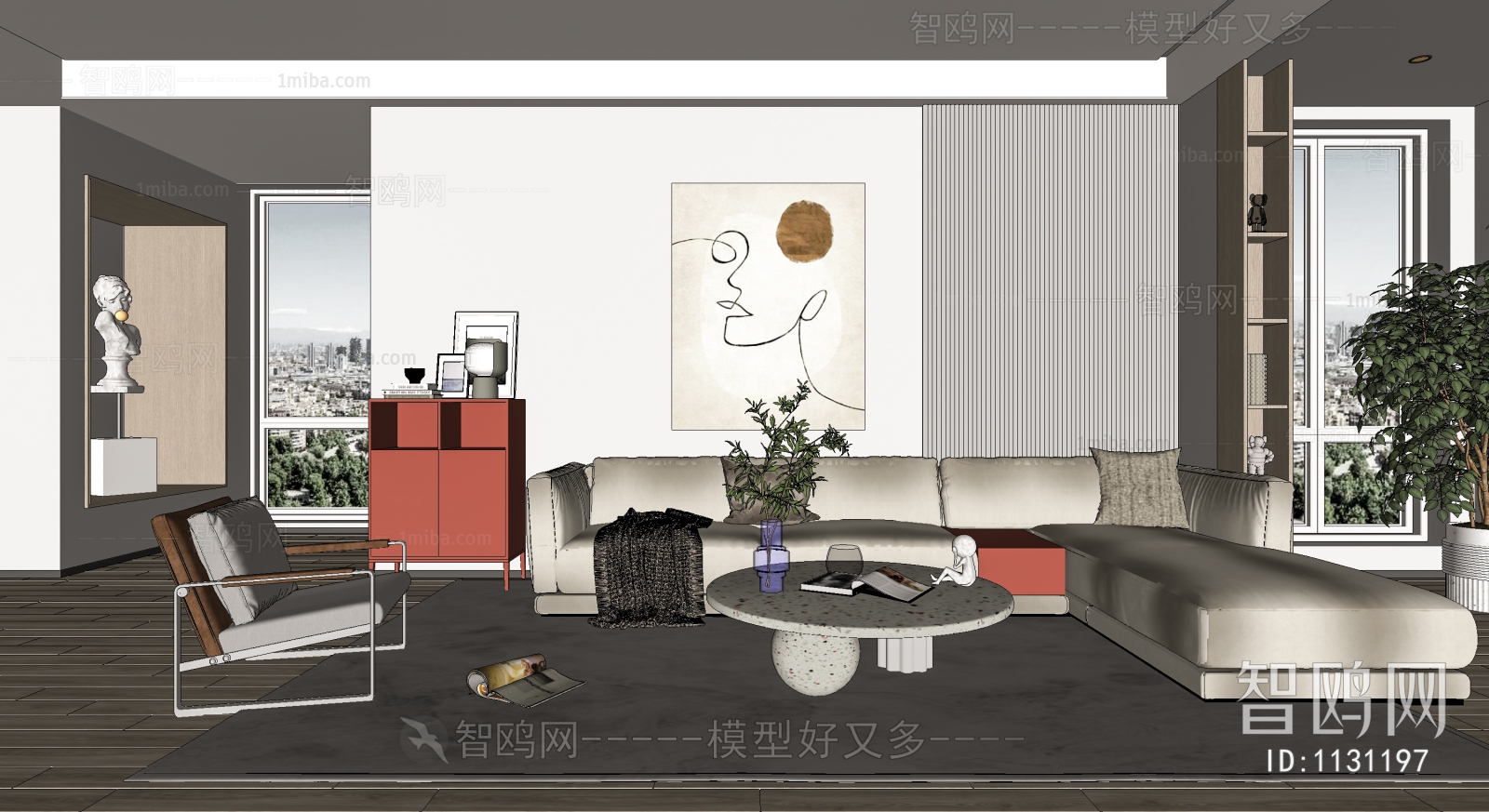 Modern A Living Room