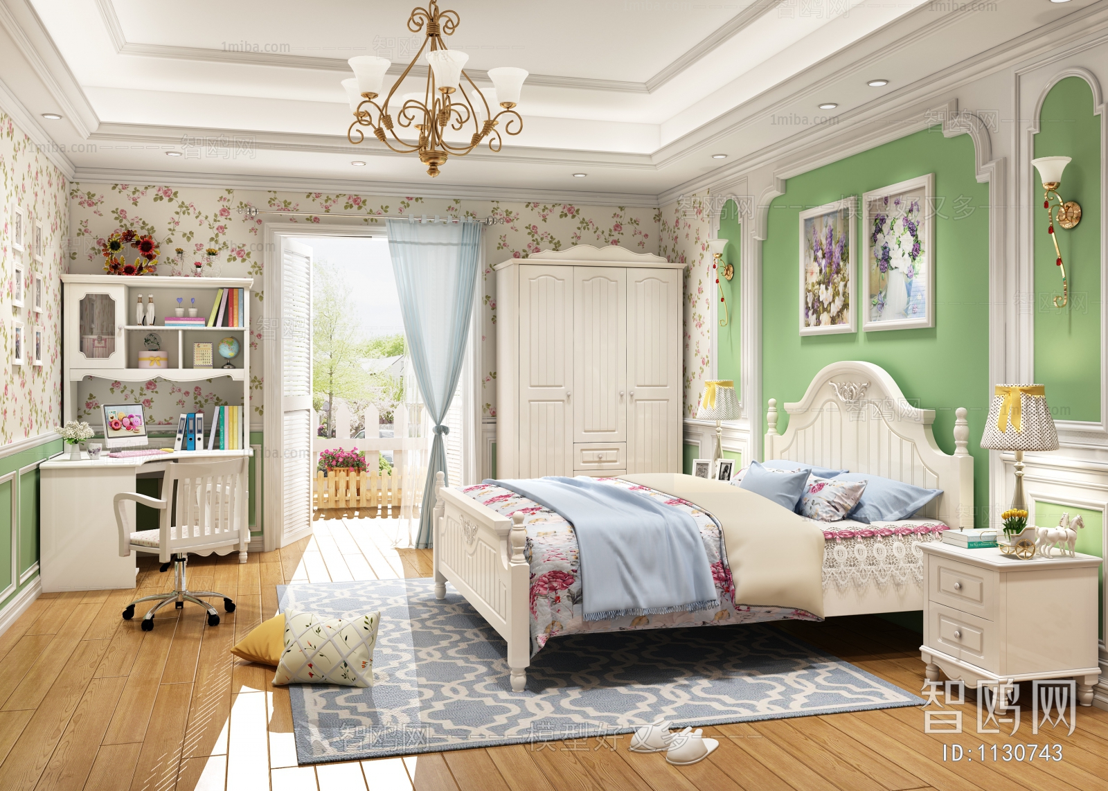 American Style Bedroom