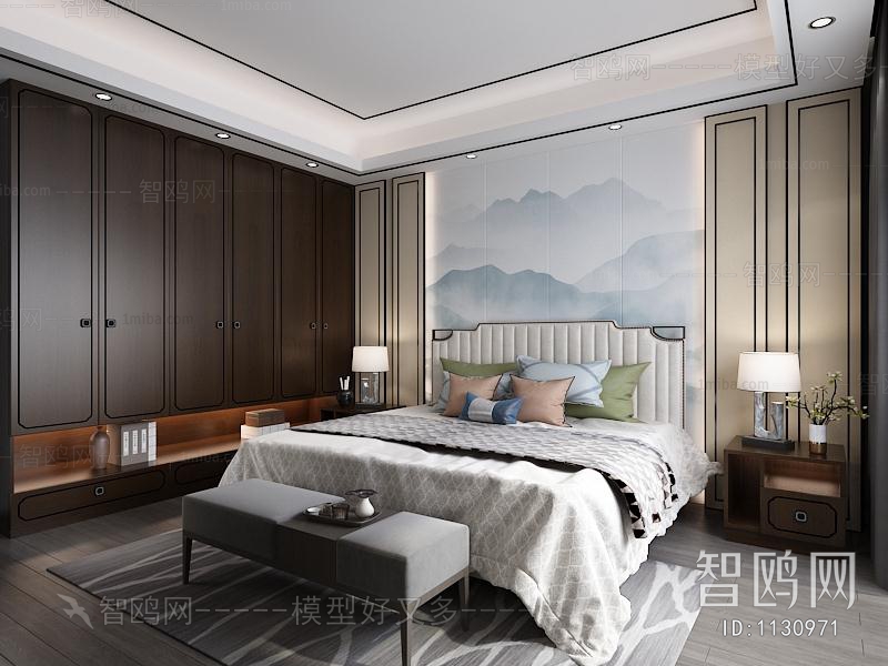 New Chinese Style Bedroom