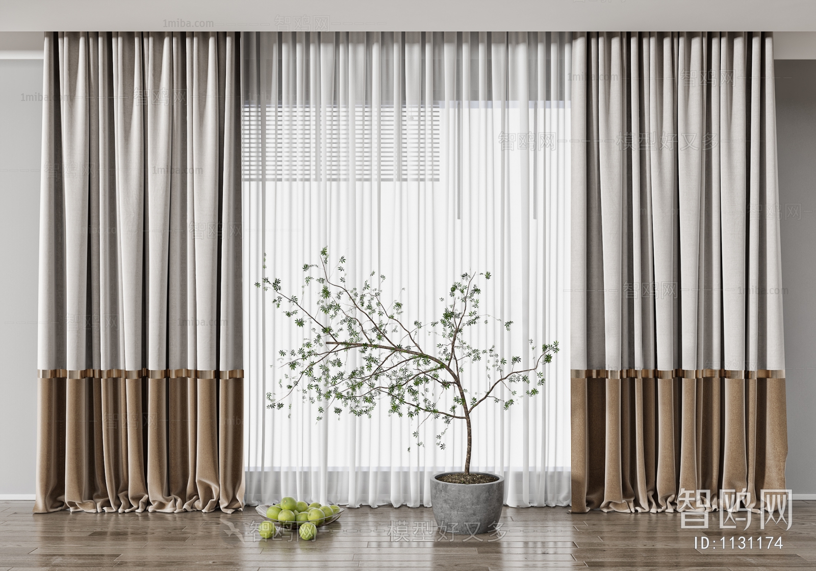 Modern The Curtain